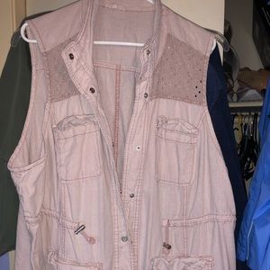 Plus Size Sleeveless Vest